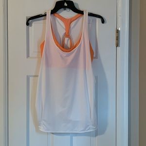 Womens Prana yoga top, athletics size M